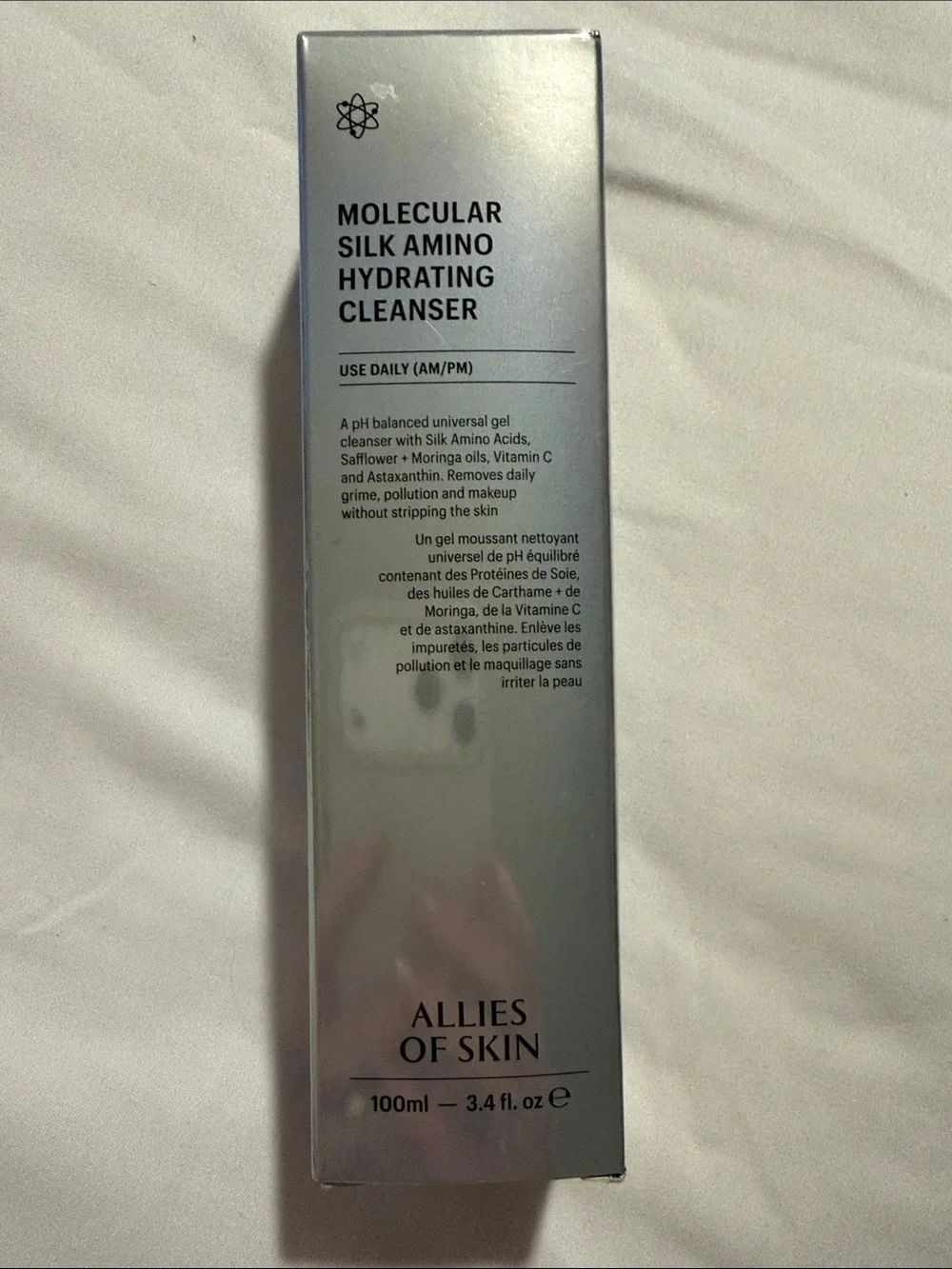 ALLIES OF SKIN Molecular Silk Amino Hydrating Cleanser